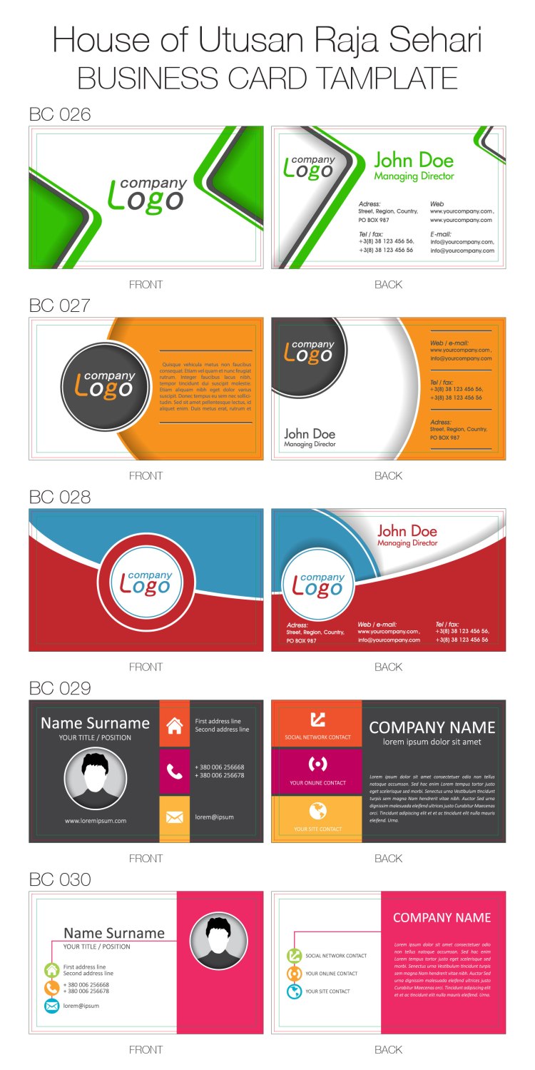 HofURS Business Card Tamplate 02-01