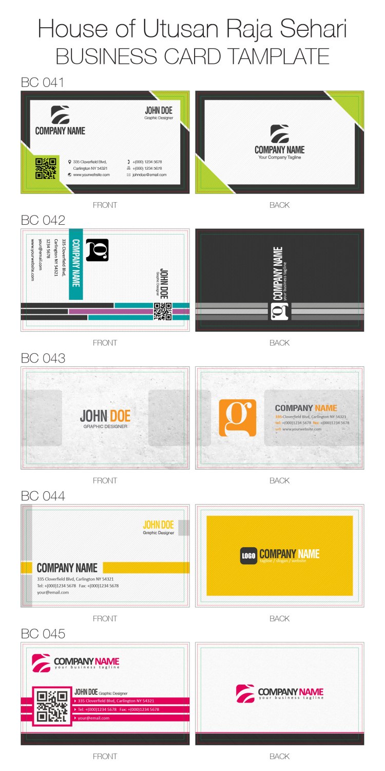 HofURS Business Card Tamplate 02-04