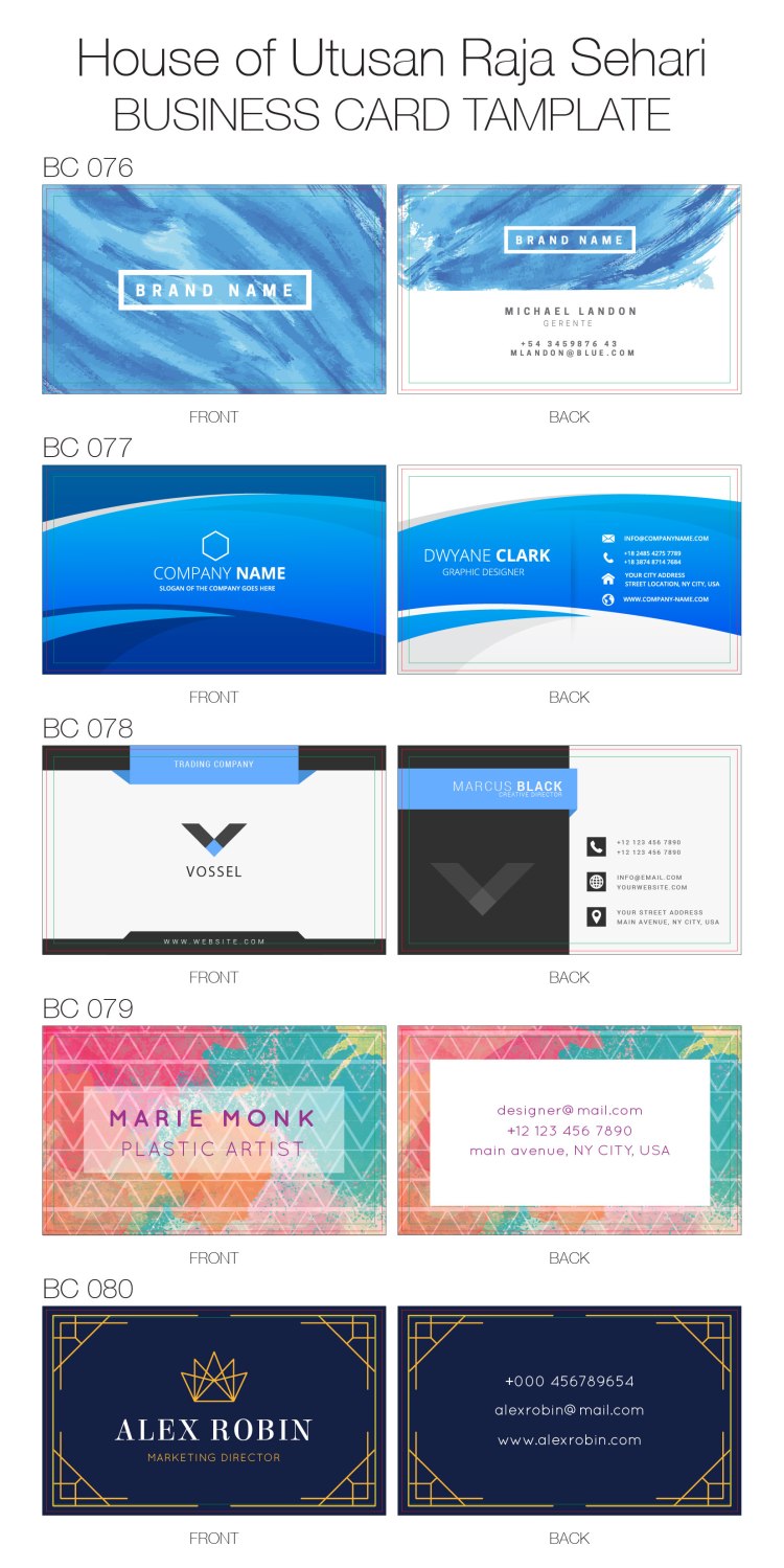 HofURS Business Card Tamplate 04-01