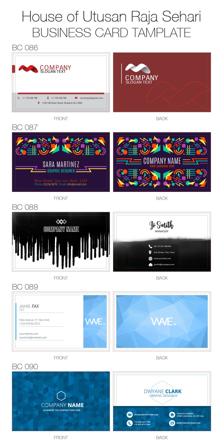 HofURS Business Card Tamplate 04-03