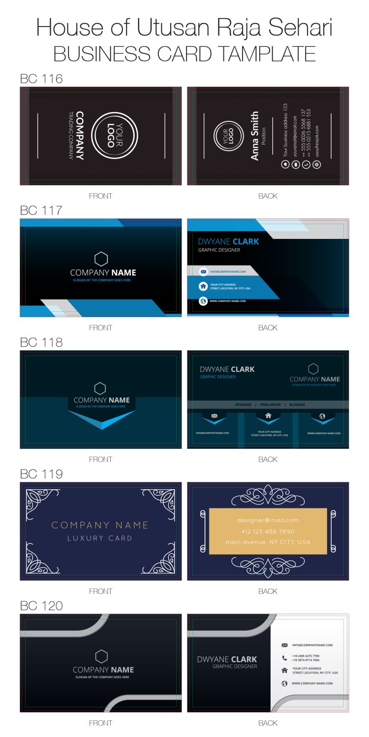 HofURS Business Card Tamplate 05-04