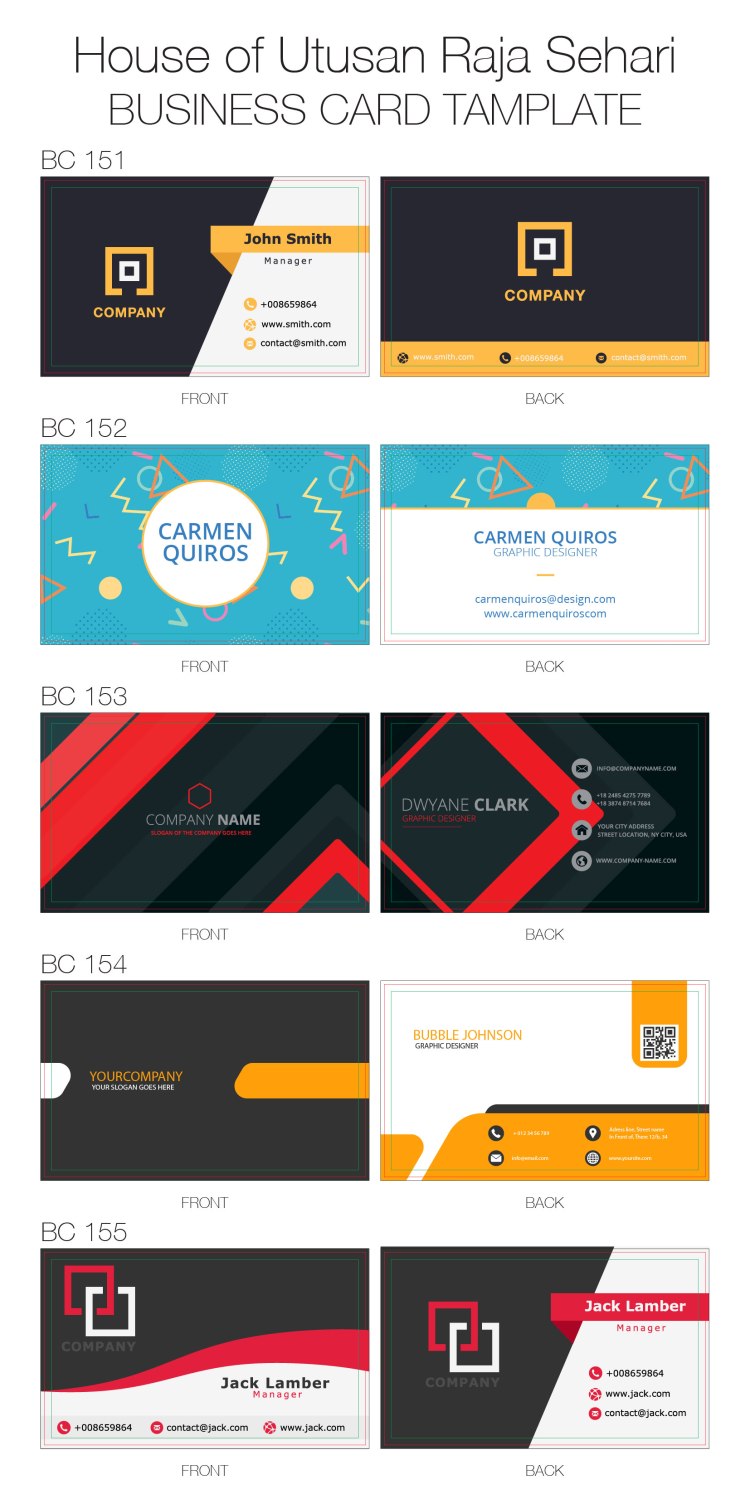 HofURS Business Card Tamplate 07-01