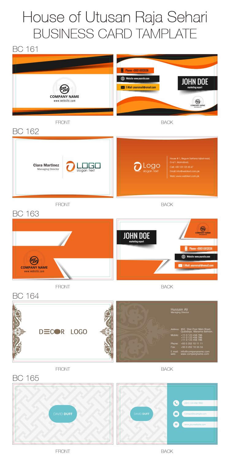 HofURS Business Card Tamplate 07-03