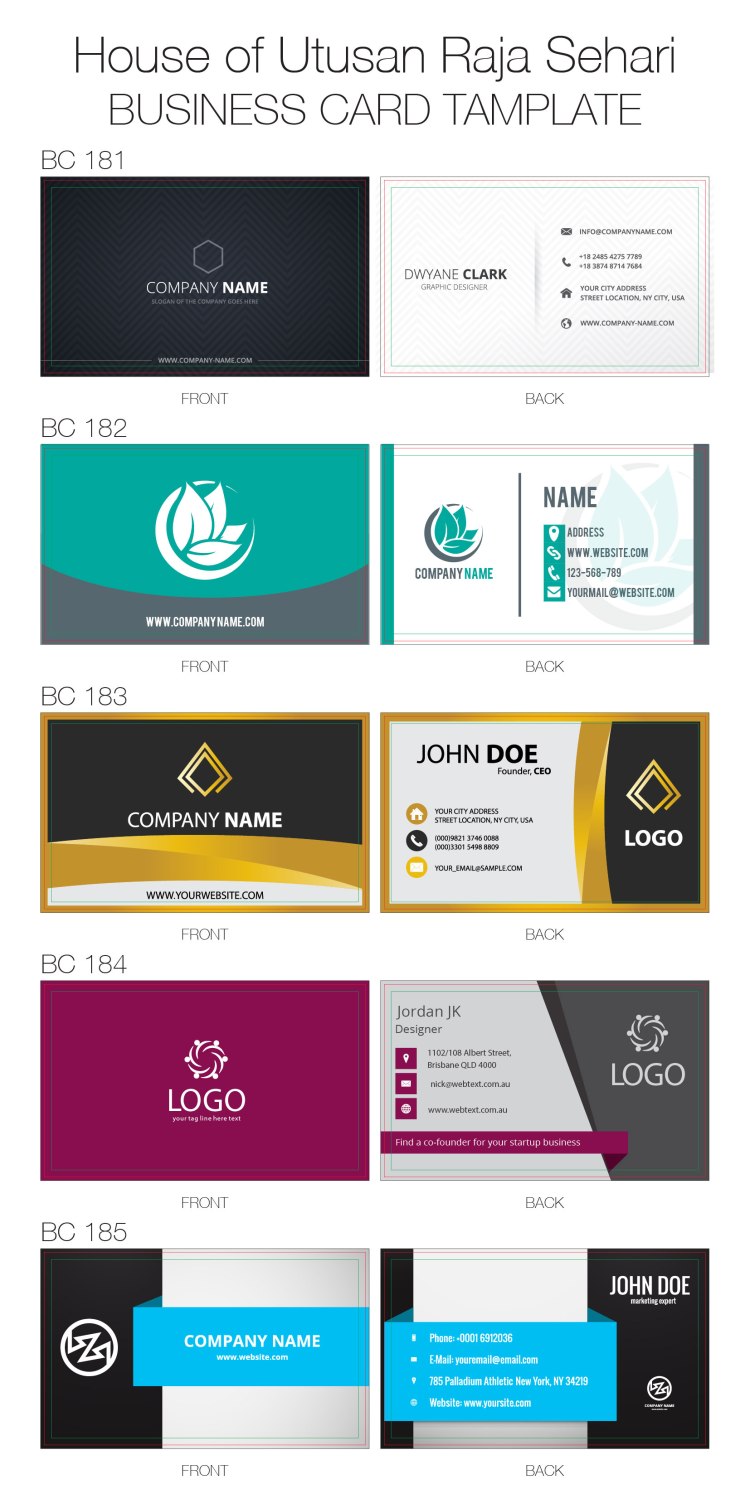 HofURS Business Card Tamplate 08-02