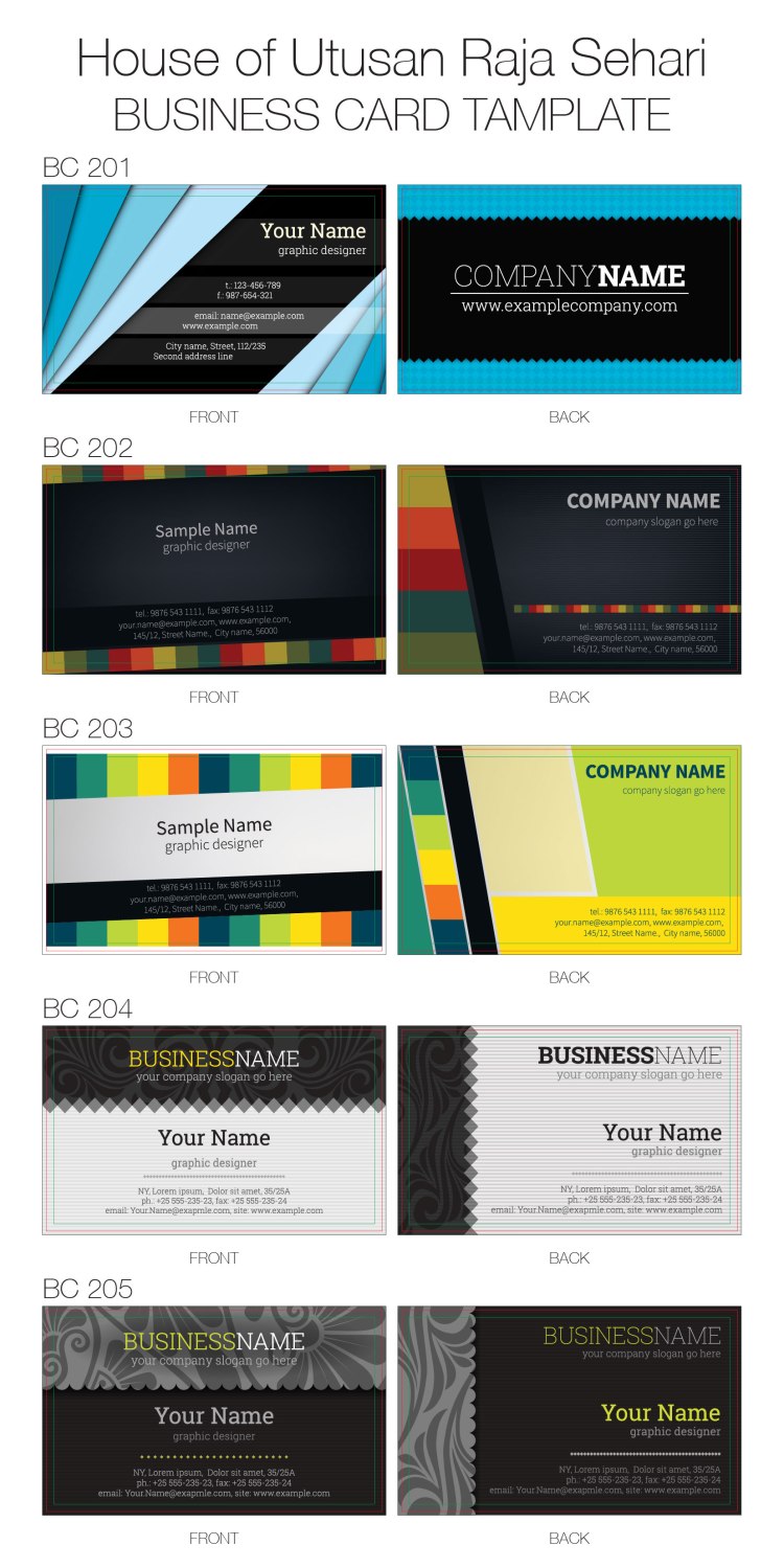 HofURS Business Card Tamplate 09-01